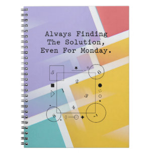 Monday Math Solutions   Problem Solver Spirit Notebook