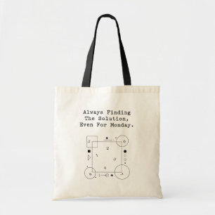 Monday Math Solutions   Problem Solver Spirit Tote Bag