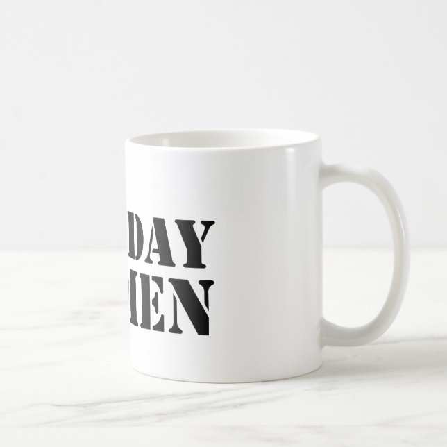 Monday Men logo mug (Right)
