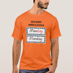 Monday, “Mon-Yay: The Power Start Tee” Motivation T-Shirt