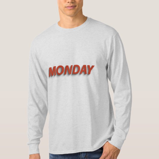 Monday Mood T-shirt (Front)