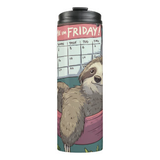 Monday Mood Thermal Tumbler