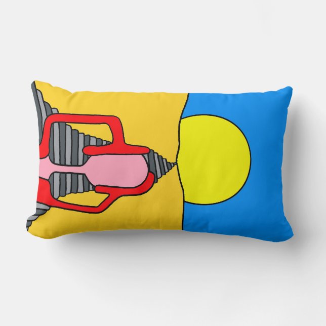 MONDAY MORNING ! LUMBAR CUSHION (Front)