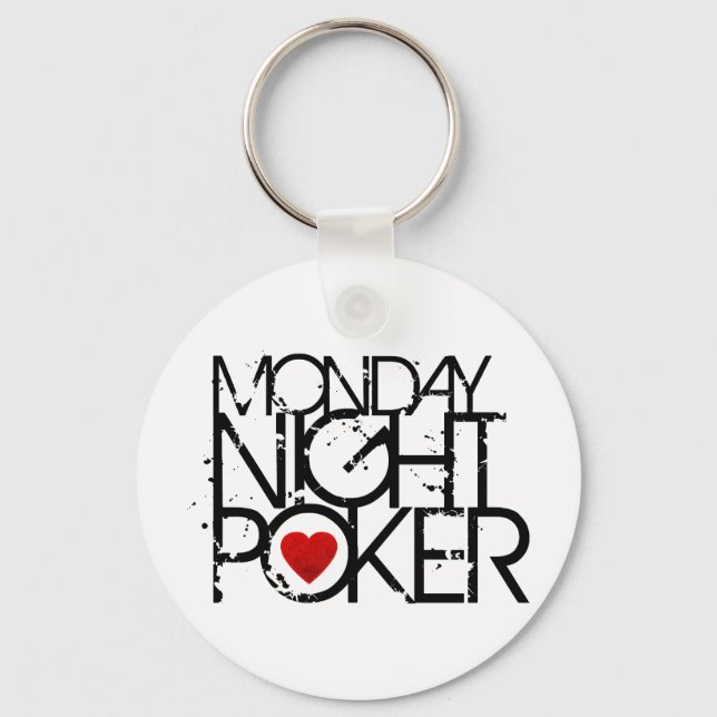 Monday Night Poker Key Ring (Front)