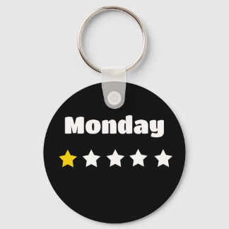 Monday sucks key ring