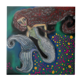 Monday the Mermaid. Tile