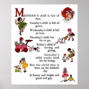 Monday's Child Poster
