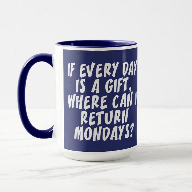 Mondays mugs (Left)
