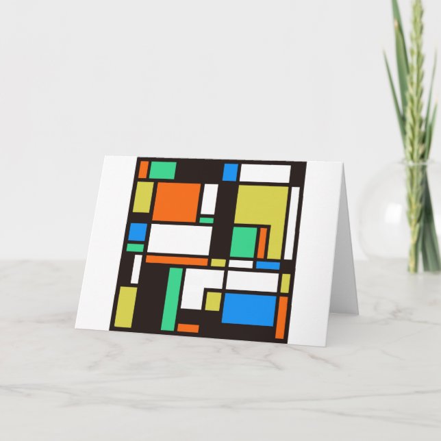 mondrian3 card (Front)