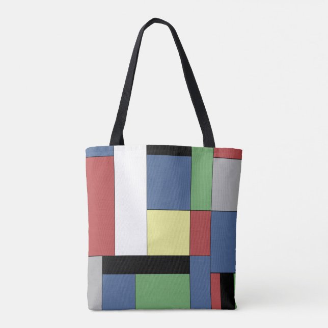 Mondrian #11 tote bag (Back)
