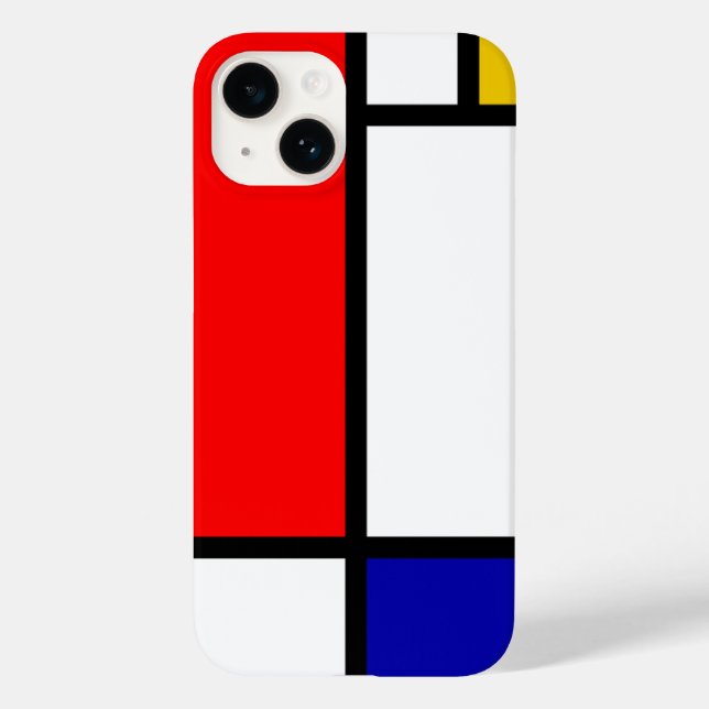 Mondrian 1 Case-Mate iPhone case (Back)