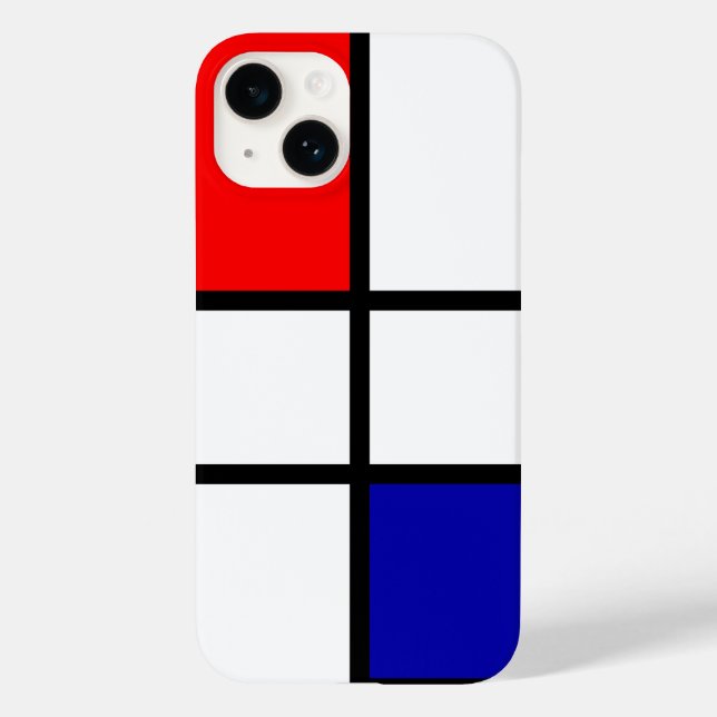 Mondrian 3 Case-Mate iPhone case (Back)