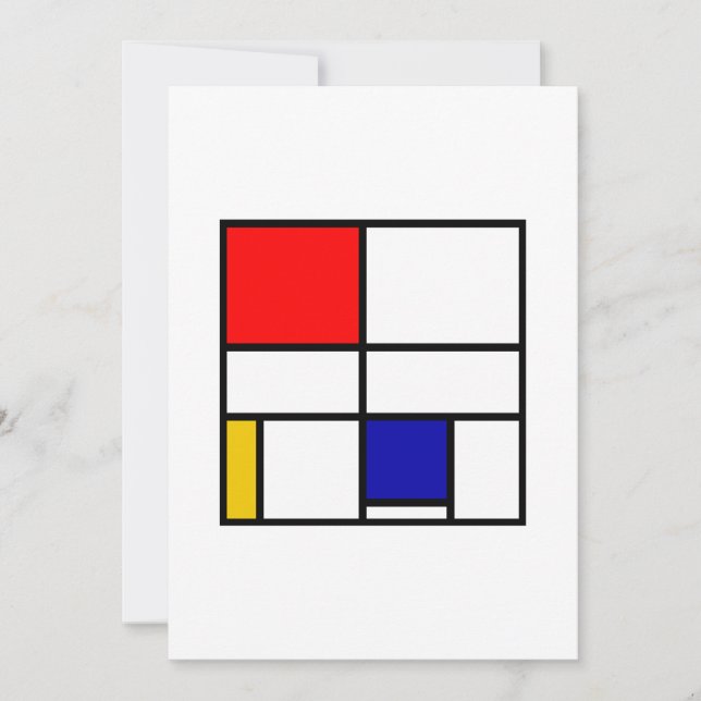 Mondrian 3 invitation (Front)