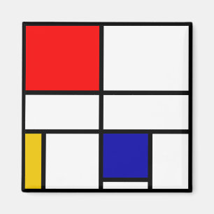 Mondrian 3 magnet
