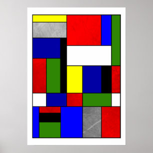 Mondrian #4 poster