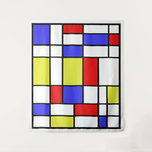 Mondrian #59 Large Tapestry