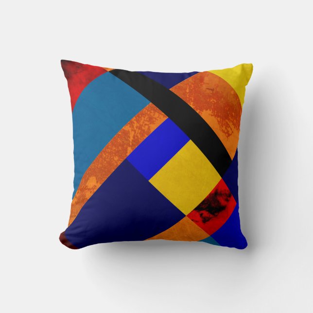 Mondrian #745 cushion (Front)