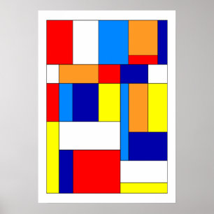 Mondrian #8 poster
