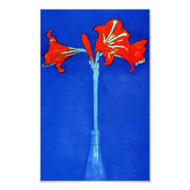 Mondrian Amaryllis Print (Front)
