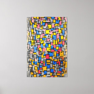MONDRIAN - COMPOSITION (Compositie) - 1916 - Canvas Print