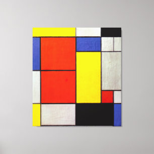 MONDRIAN - COMPOSITION II - 1920 - De Stijl - Canvas Print