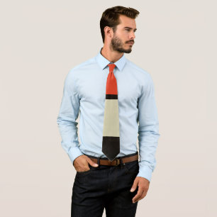 Mondrian Composition Modern Abstract Painting Art Tie