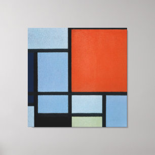 MONDRIAN - COMPOSITION (TABLEAU) - 1921 - De Stijl Canvas Print