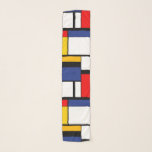 Mondrian Geometric Minimalist Comopsition Modern Scarf<br><div class="desc">Mondrian Geometric Minimalist Comopsition Modern and Trendy Gift!</div>