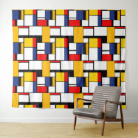 Mondrian Geometric Minimalist Comopsition Modern