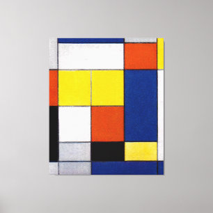 MONDRIAN - Great Composition B - 1920 - Canvas Print