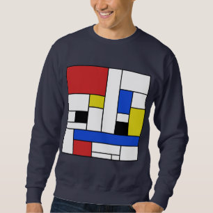 Mondrian Lines Men's Sweatshirt