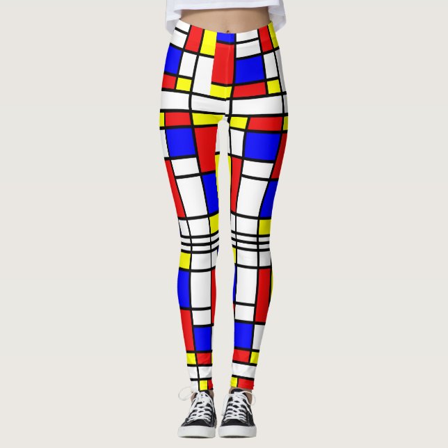 Mondrian Mash Leggings (Front)
