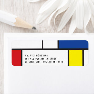 Mondrian Minimalist De Stijl Modern Art Custom