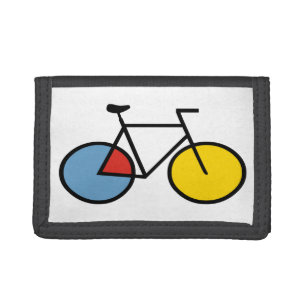 Mondrian Modern Art Bicycle Gift Wallet