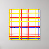 MONDRIAN - NEW YORK CITY 1 - 1942 - De Stijl -