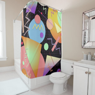 Mondrian No. 412 Shower Curtain