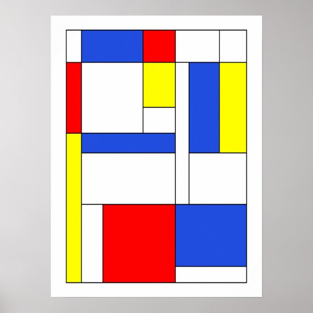 Mondrian No. 47 Poster (Front)