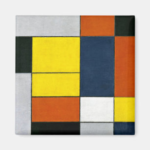 Mondrian - No. VI, Composition No. II Magnet