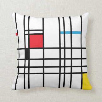 Mondrian Pattern Cushion
