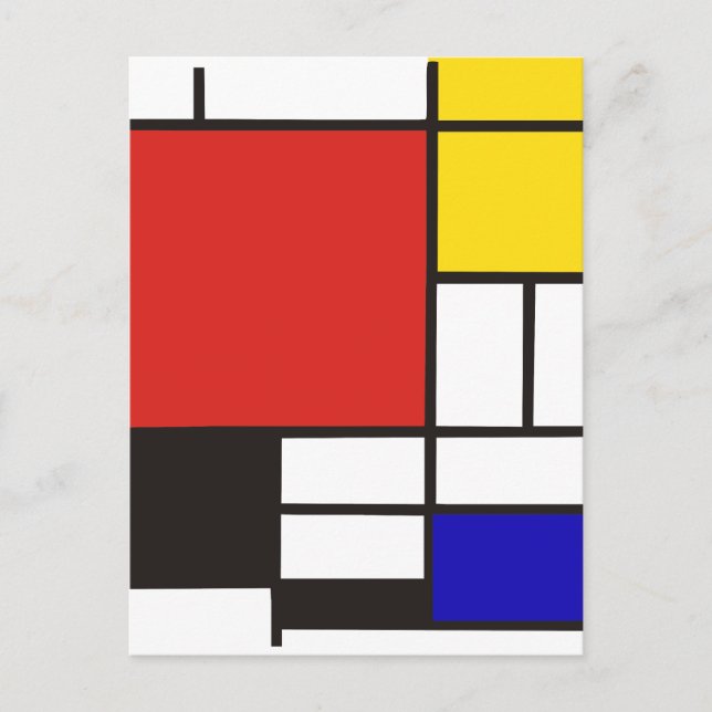 Mondrian Postcard (Front)