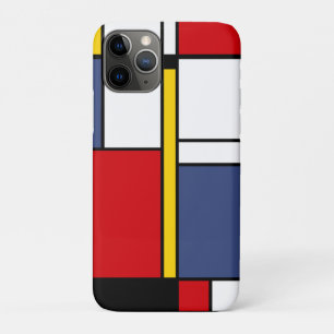 Mondrian Style Modern Abstract Art Design Case-Mate iPhone Case