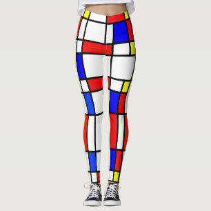 Mondrian Style New Art Leggings