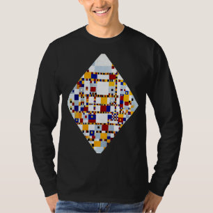 Mondrian Victory Boogie Woogie Neo Plasticism Abst T-Shirt