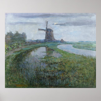 Mondrian's Oostzijdse Mill Poster