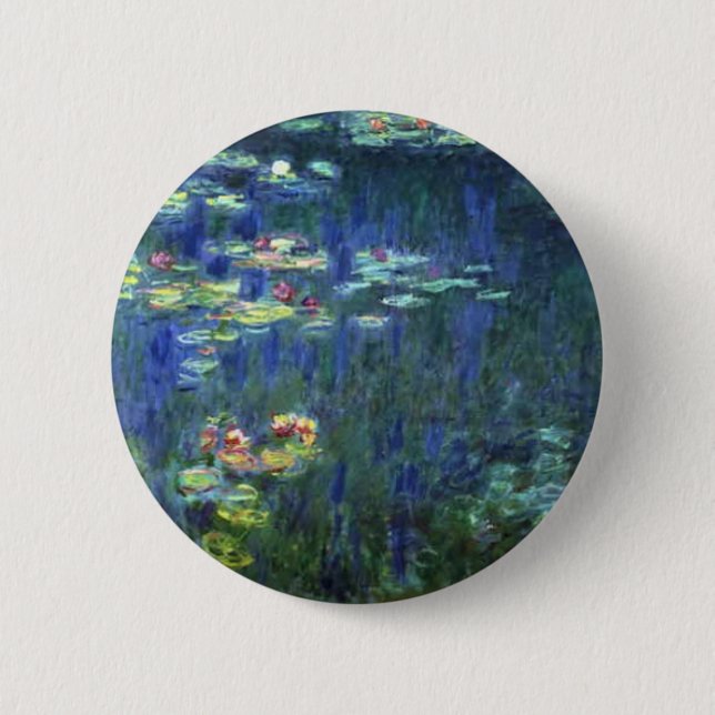 Monet 6 Cm Round Badge (Front)