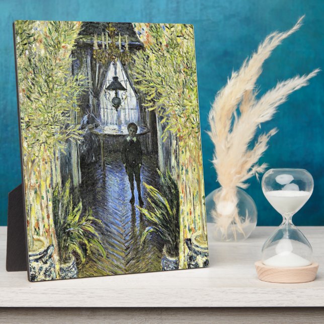 Monet - A Corner of the Apartment Plaque (Side)