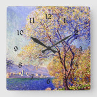 Monet - Antibes Seen from the Salis Gardens, 