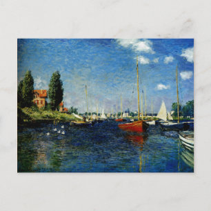 Monet - Argenteuil Postcard