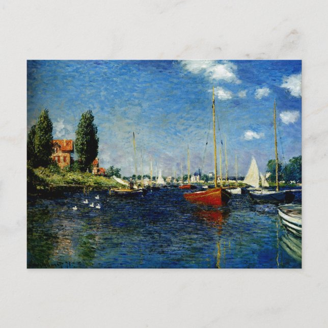 Monet - Argenteuil Postcard (Front)