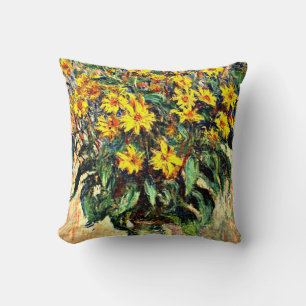 Monet art: Jerusalem Artichokes Cushion